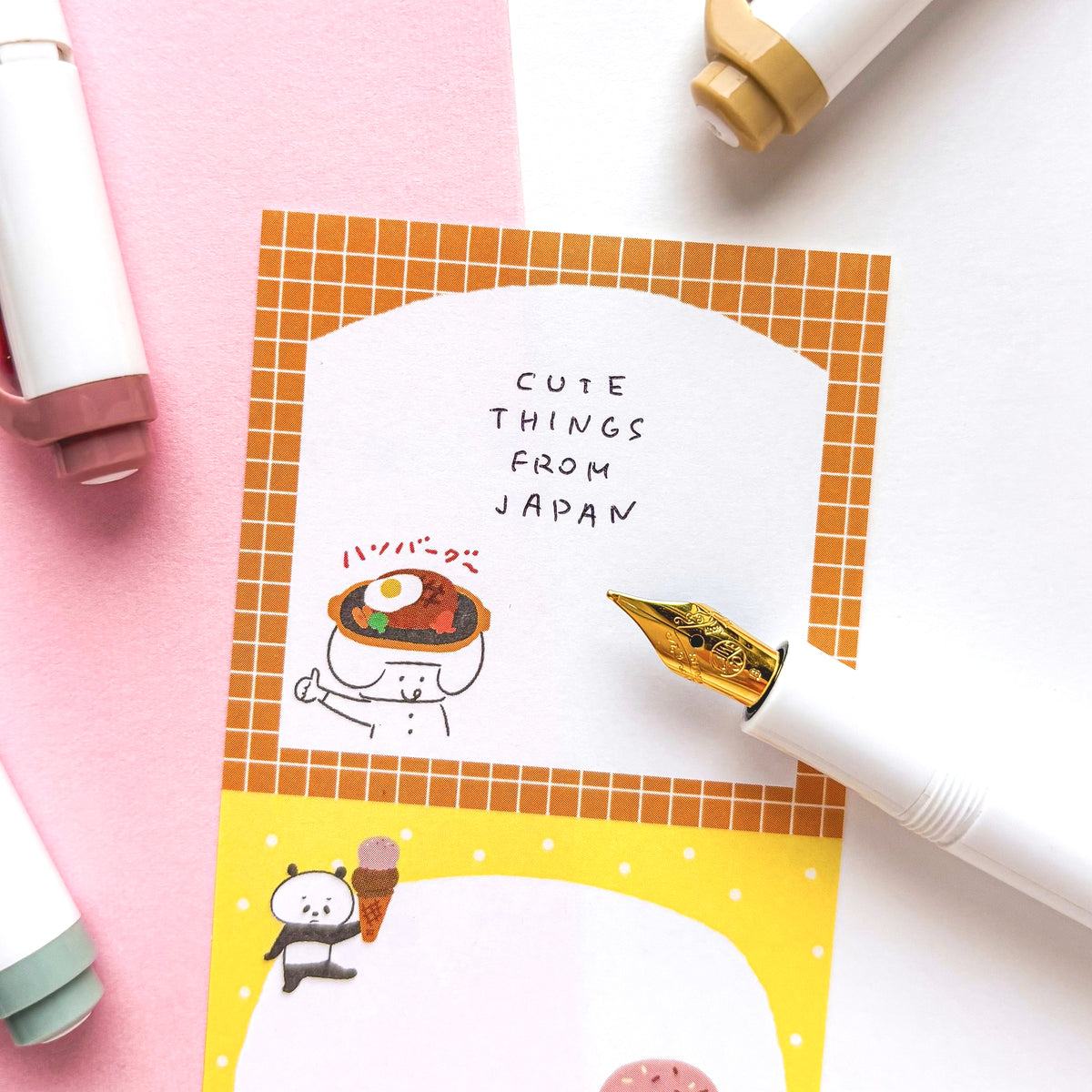 [Limited Edition] mizutama / Slim Memo Pad - Restaurant
