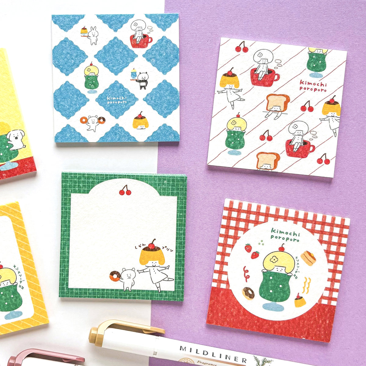 [Limited Edition] mizutama / Washi Paper Memo Pad - Cafe (120 sheets)