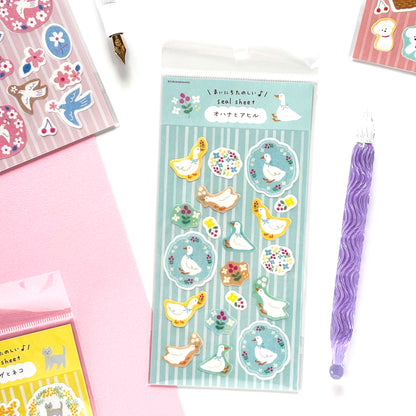 [Spring Limited] Furukawa Paper / Stickers - Duck