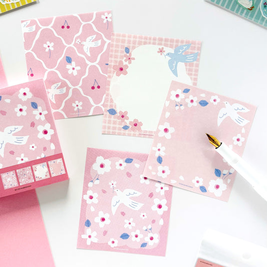 [Spring Limited] Furukawa Paper / Memo Pad - Bird