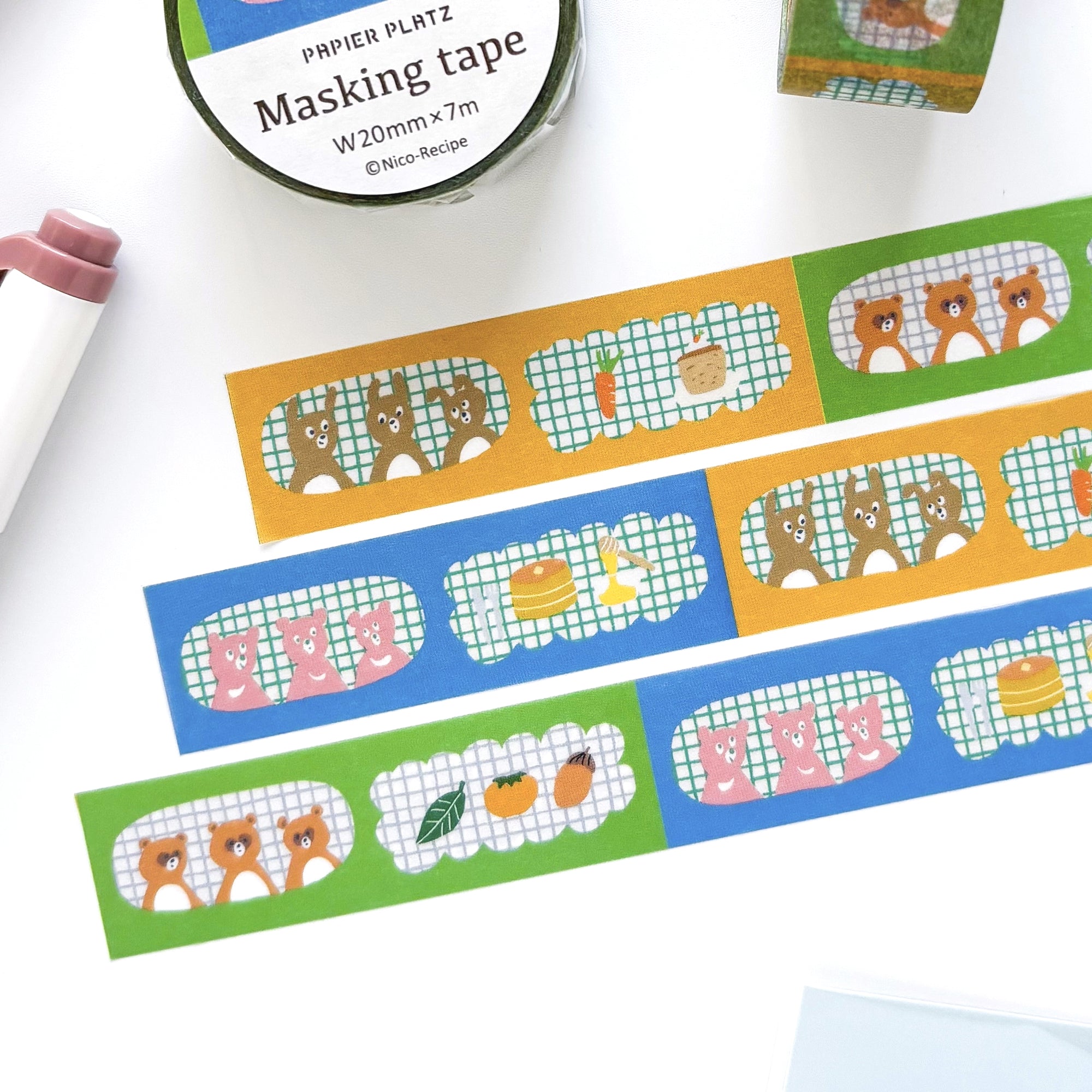 Nico Recipe / Washi Tape - Animals