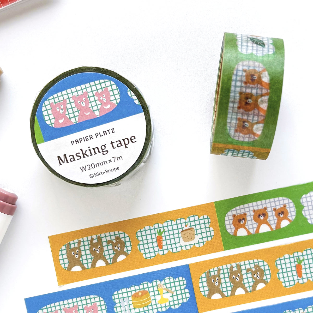 Nico Recipe / Washi Tape - Animals