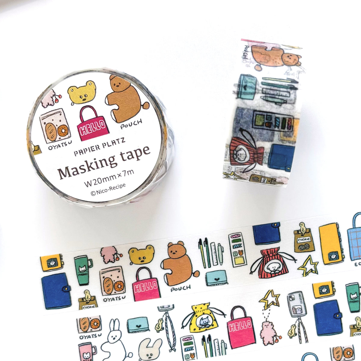 Nico Recipe / Washi Tape - In Your Bag