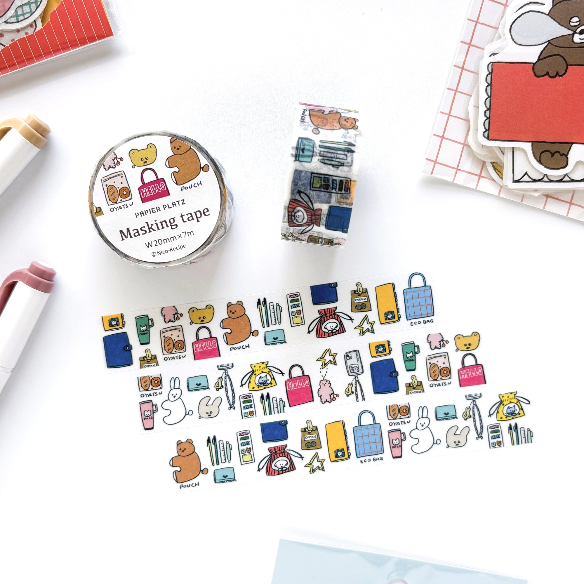 Nico Recipe / Washi Tape - In Your Bag