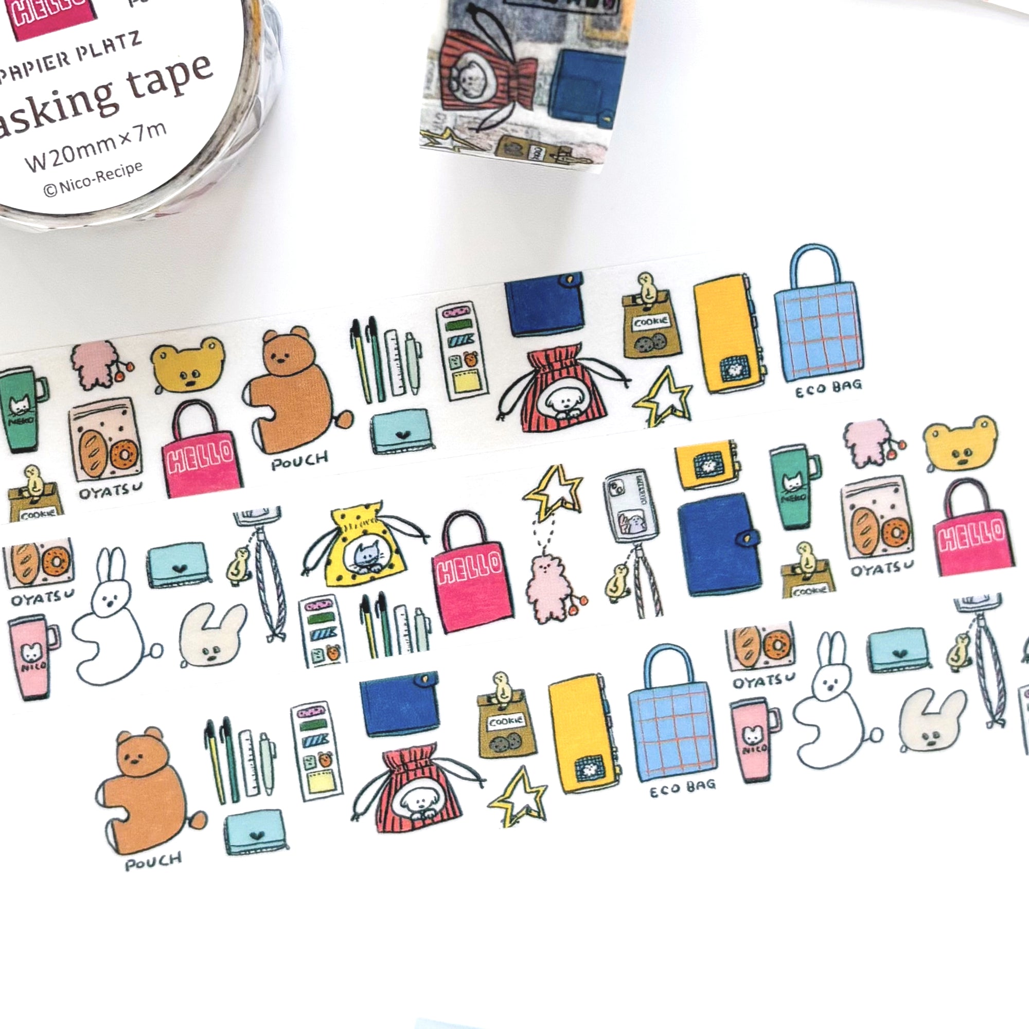 Nico Recipe / Washi Tape - In Your Bag