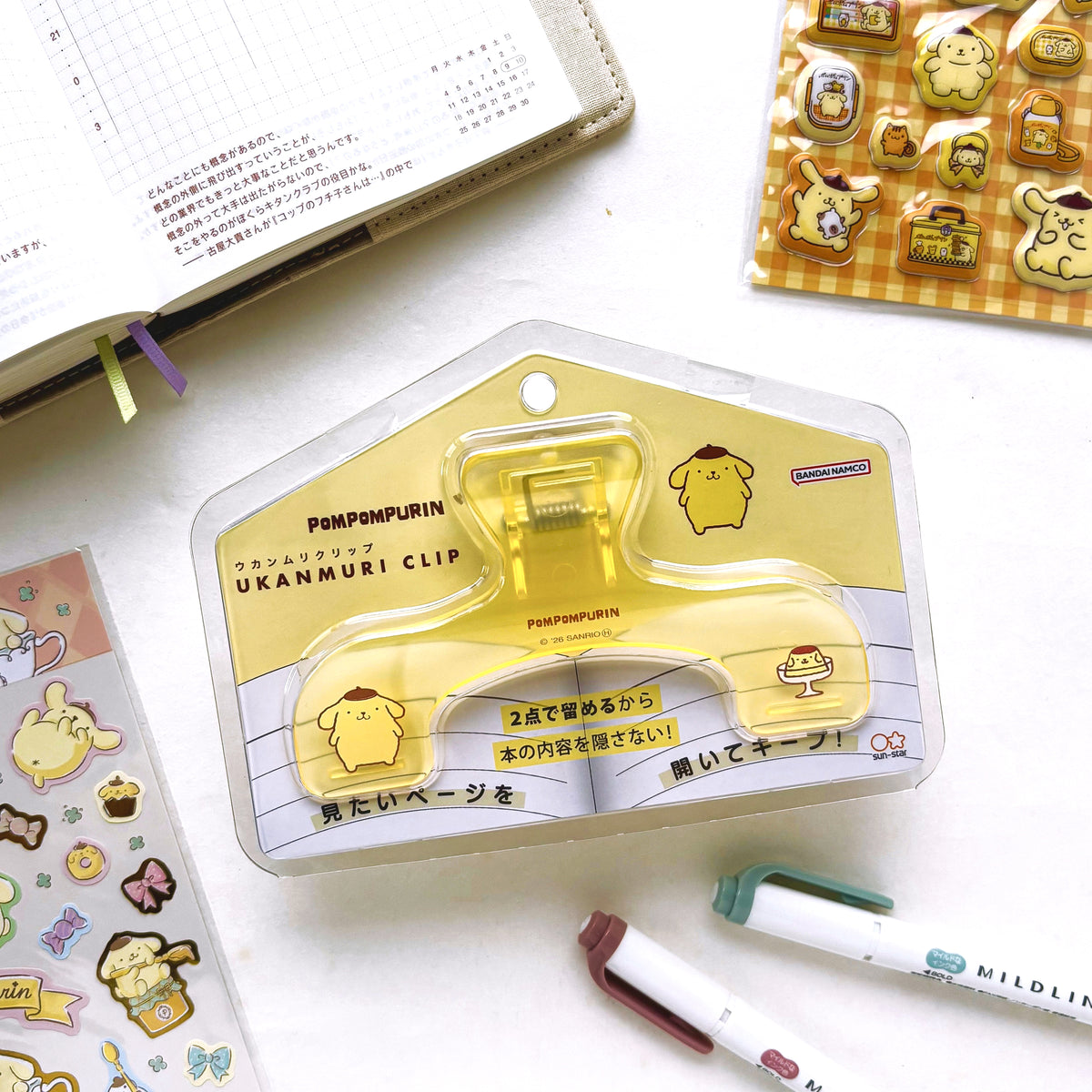 [Limited Edition] "Ukanmuri" Clip - Pom Pom Purin