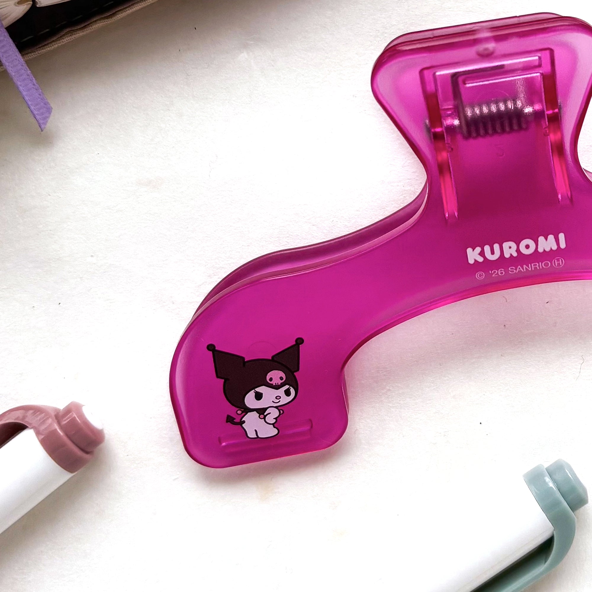 [Limited Edition] "Ukanmuri" Clip - Kuromi