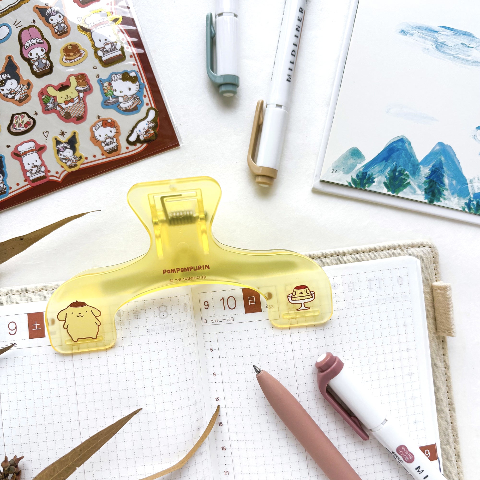[Limited Edition] "Ukanmuri" Clip - Pom Pom Purin