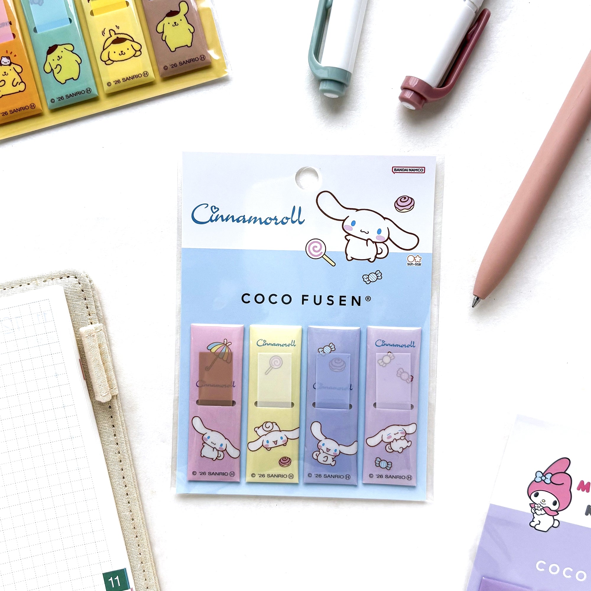 [Limited Edition] Coco Fusen Mini Sticky Notes - Cinnamoroll