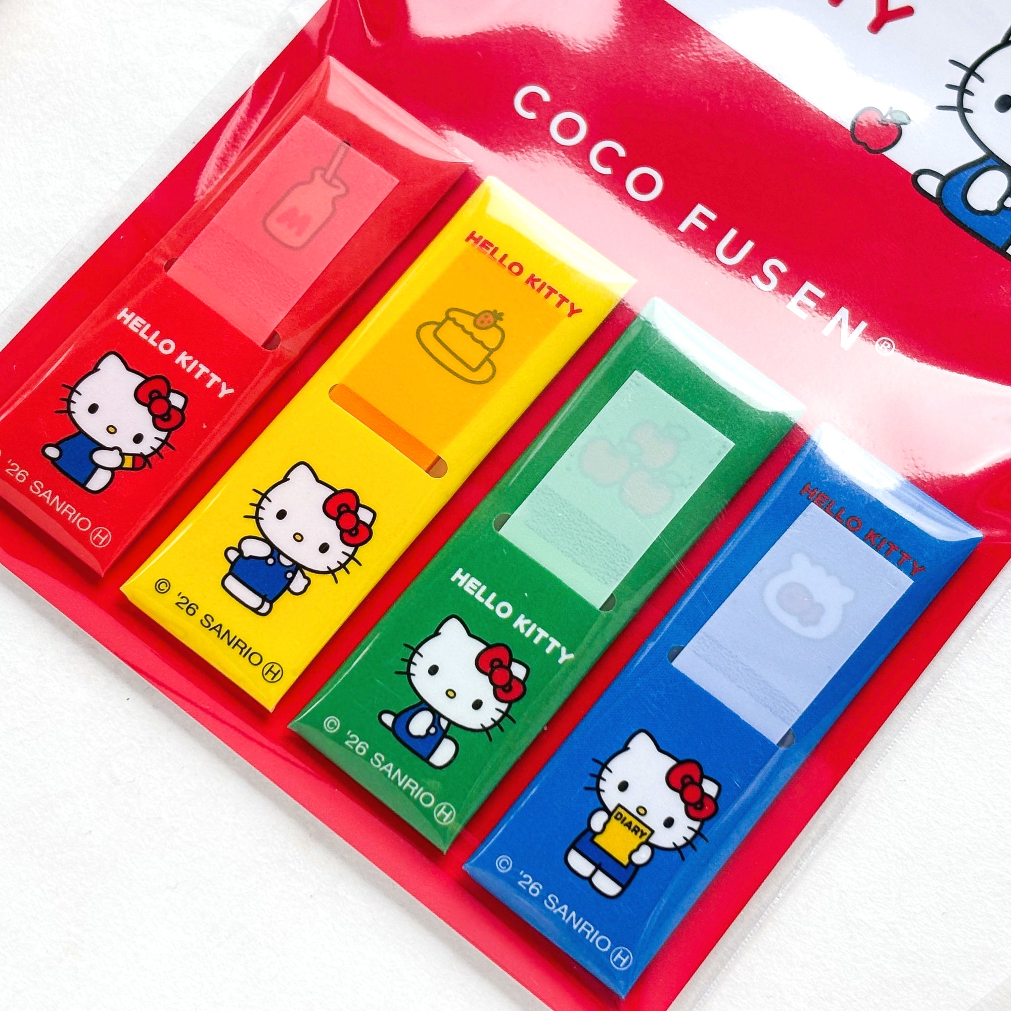 [Limited Edition] Coco Fusen Mini Sticky Notes - Hello Kitty