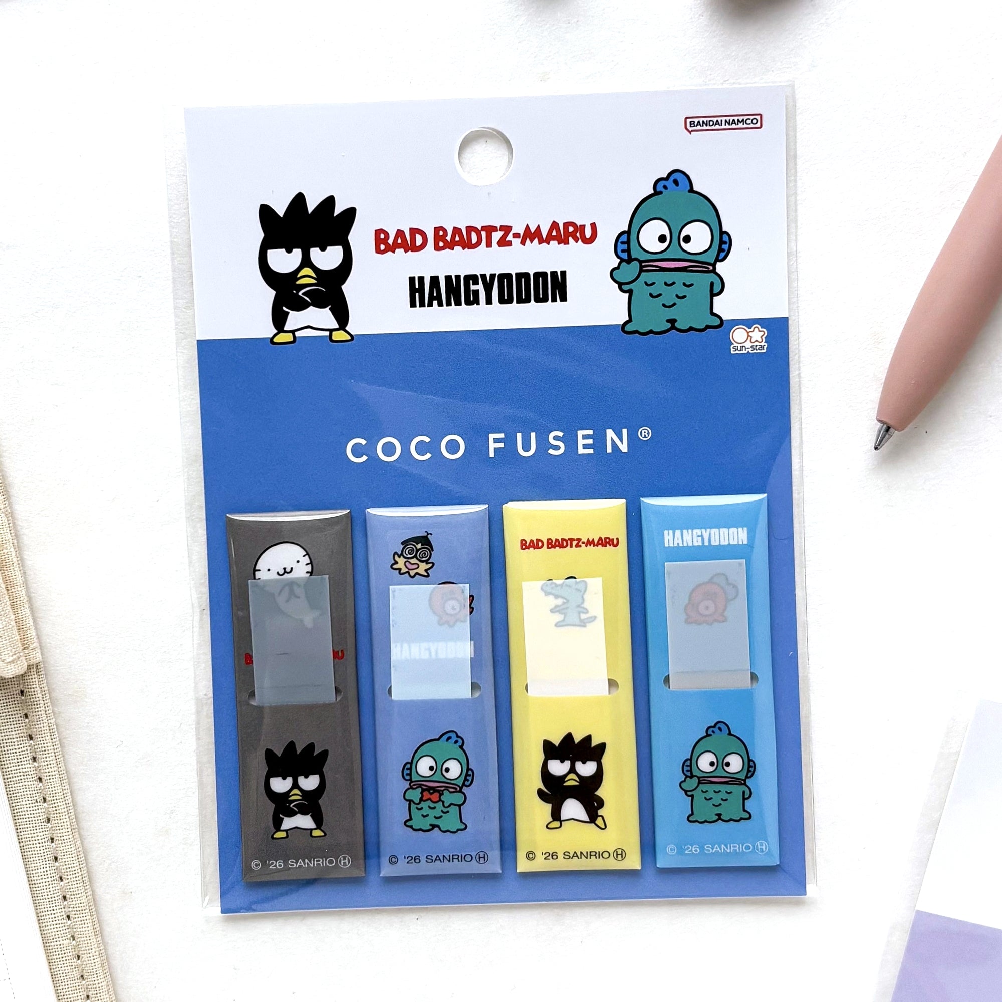 [Limited Edition] Coco Fusen Mini Sticky Notes - Friends