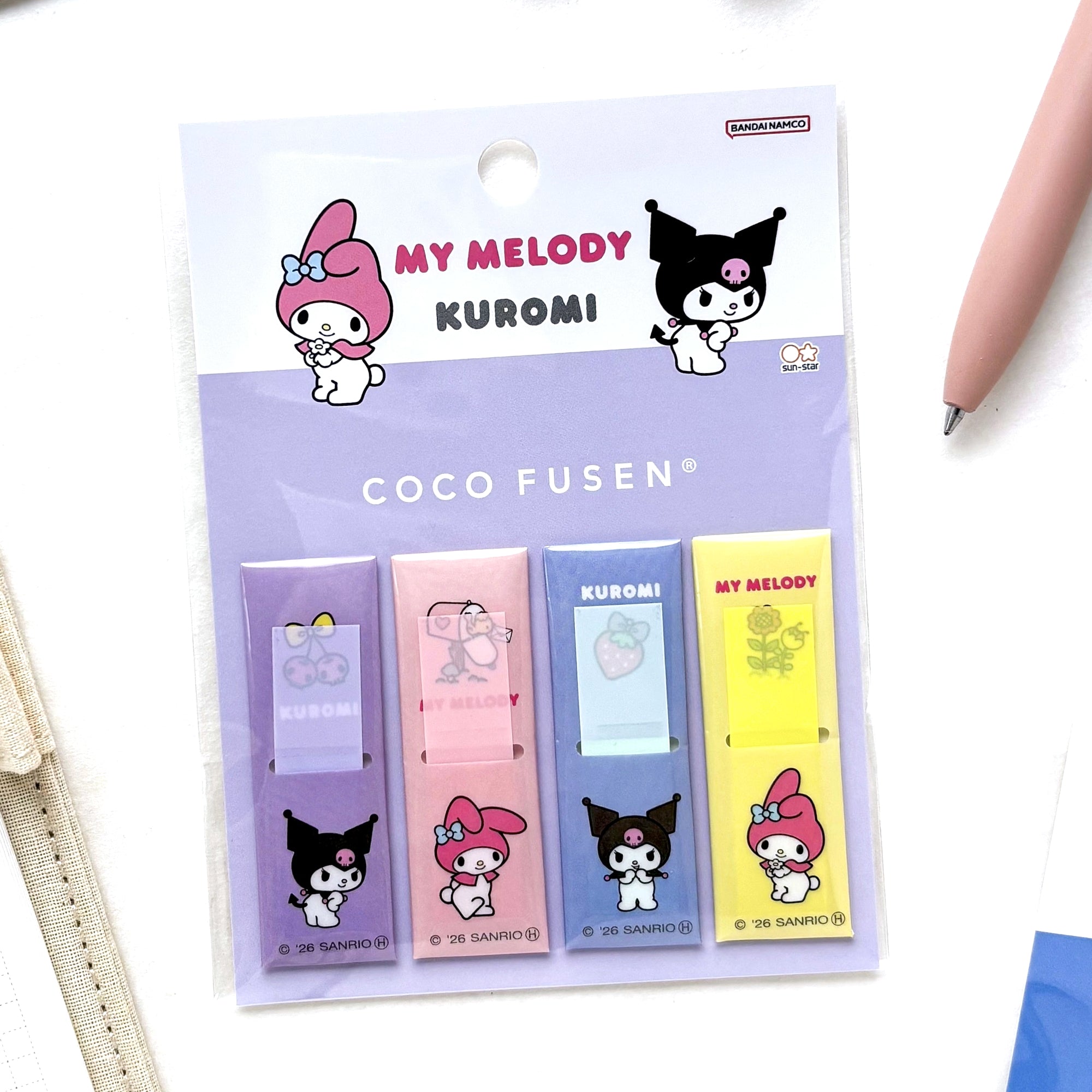 [Limited Edition] Coco Fusen Mini Sticky Notes - Friends