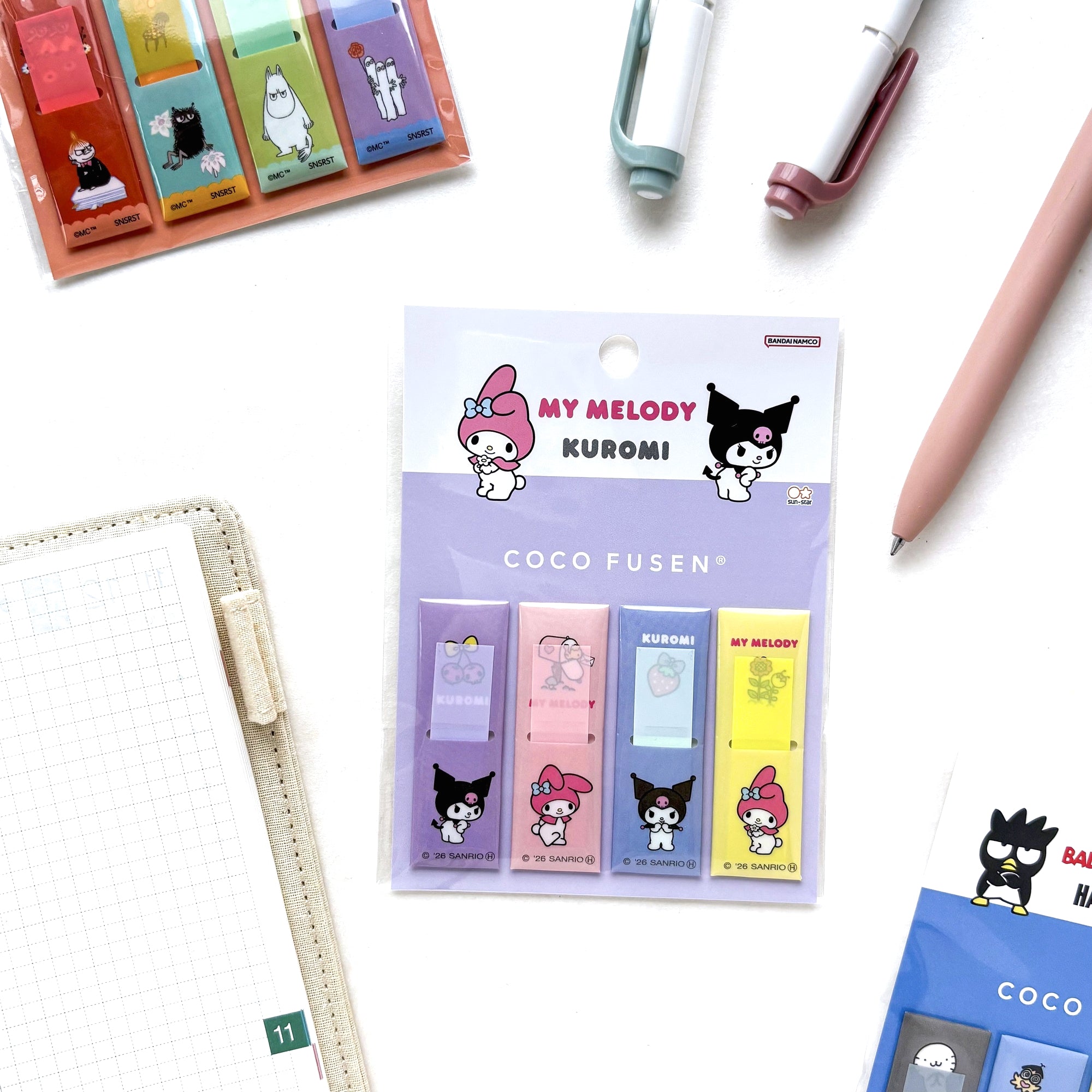 [Limited Edition] Coco Fusen Mini Sticky Notes - Friends