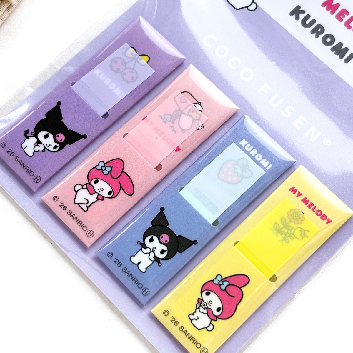 [Limited Edition] Coco Fusen Mini Sticky Notes - Friends