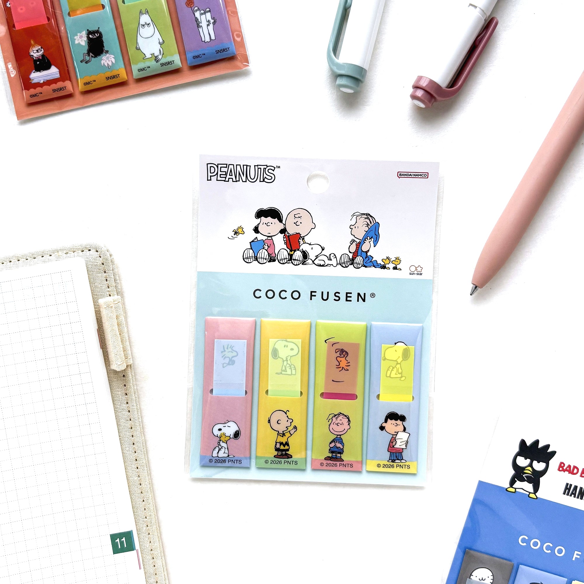[Limited Edition] Coco Fusen Mini Sticky Notes - Snoopy