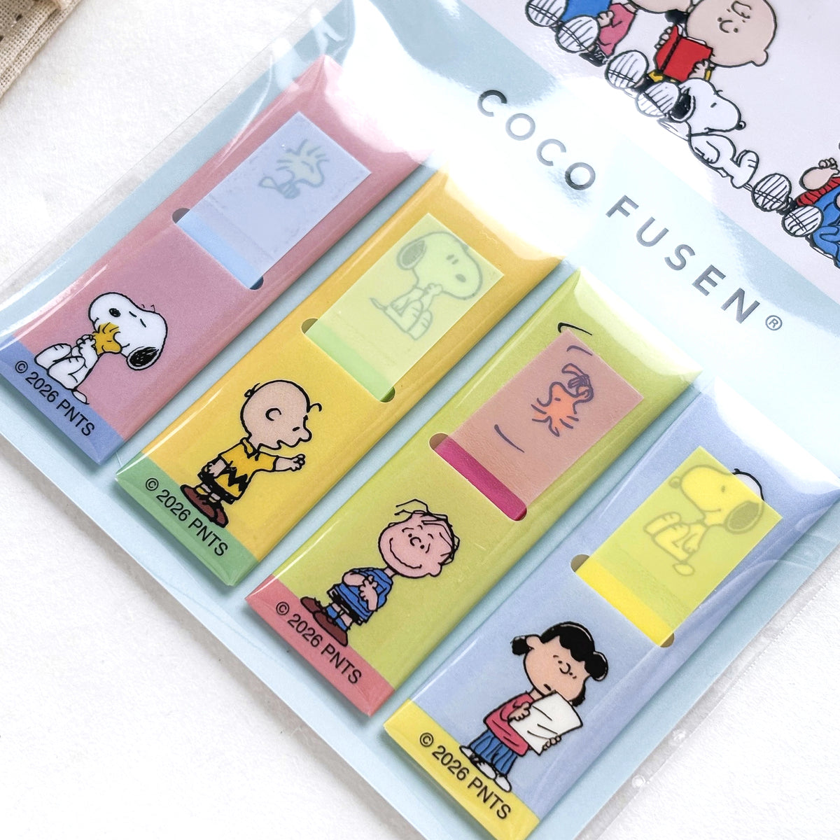 [Limited Edition] Coco Fusen Mini Sticky Notes - Snoopy