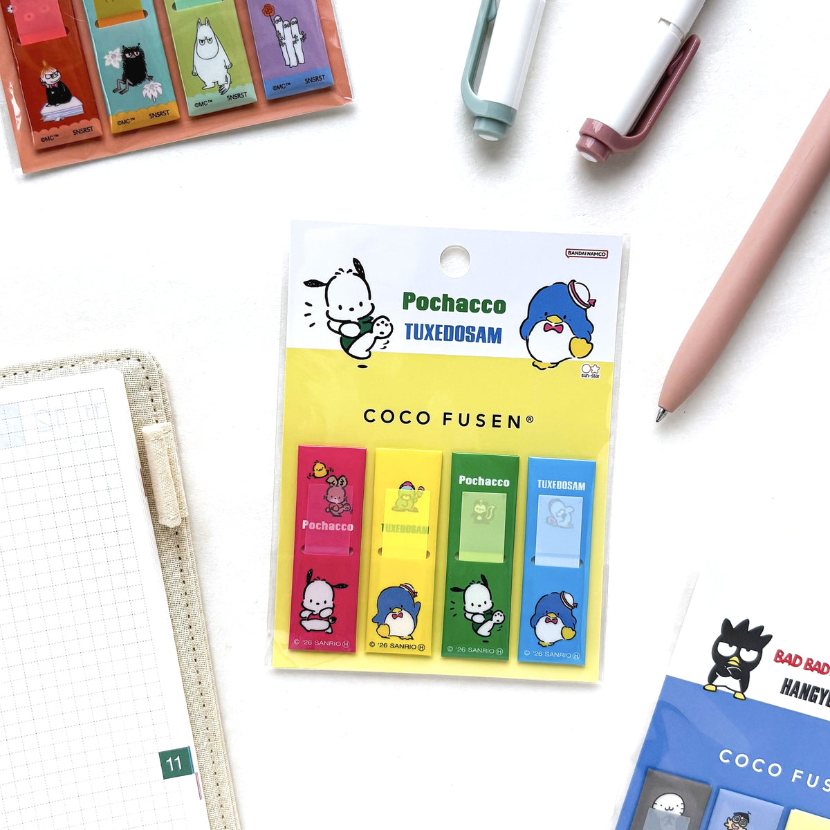 [Limited Edition] Coco Fusen Mini Sticky Notes - Friends