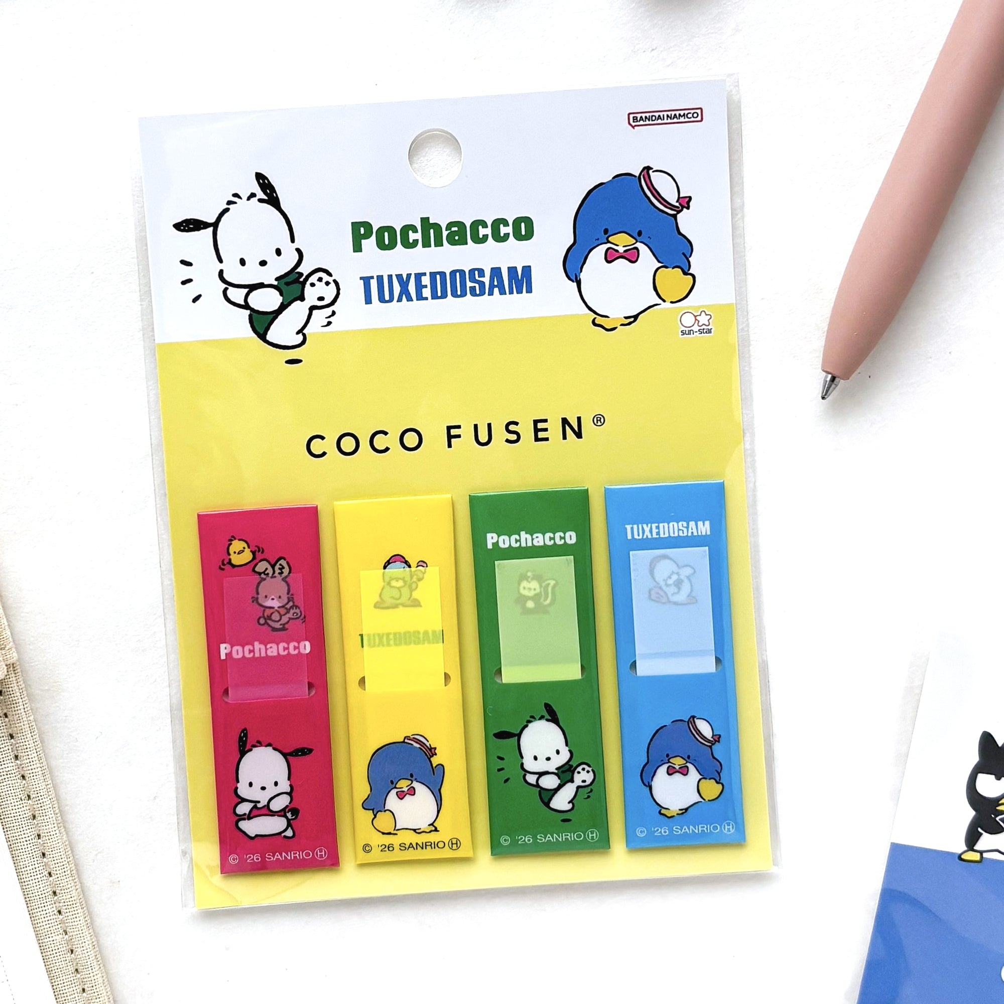 [Limited Edition] Coco Fusen Mini Sticky Notes - Friends
