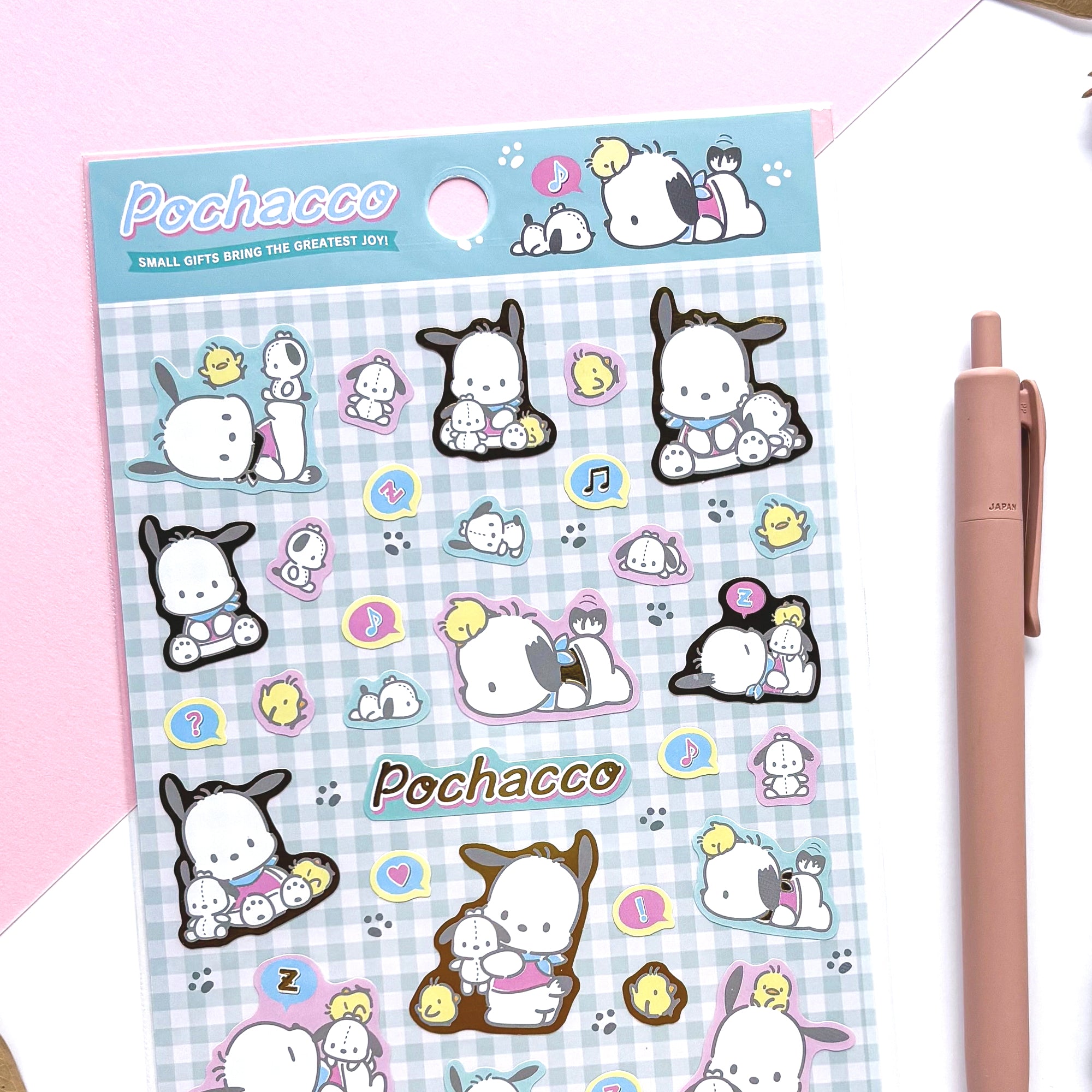 Pochacco Shiny Stickers