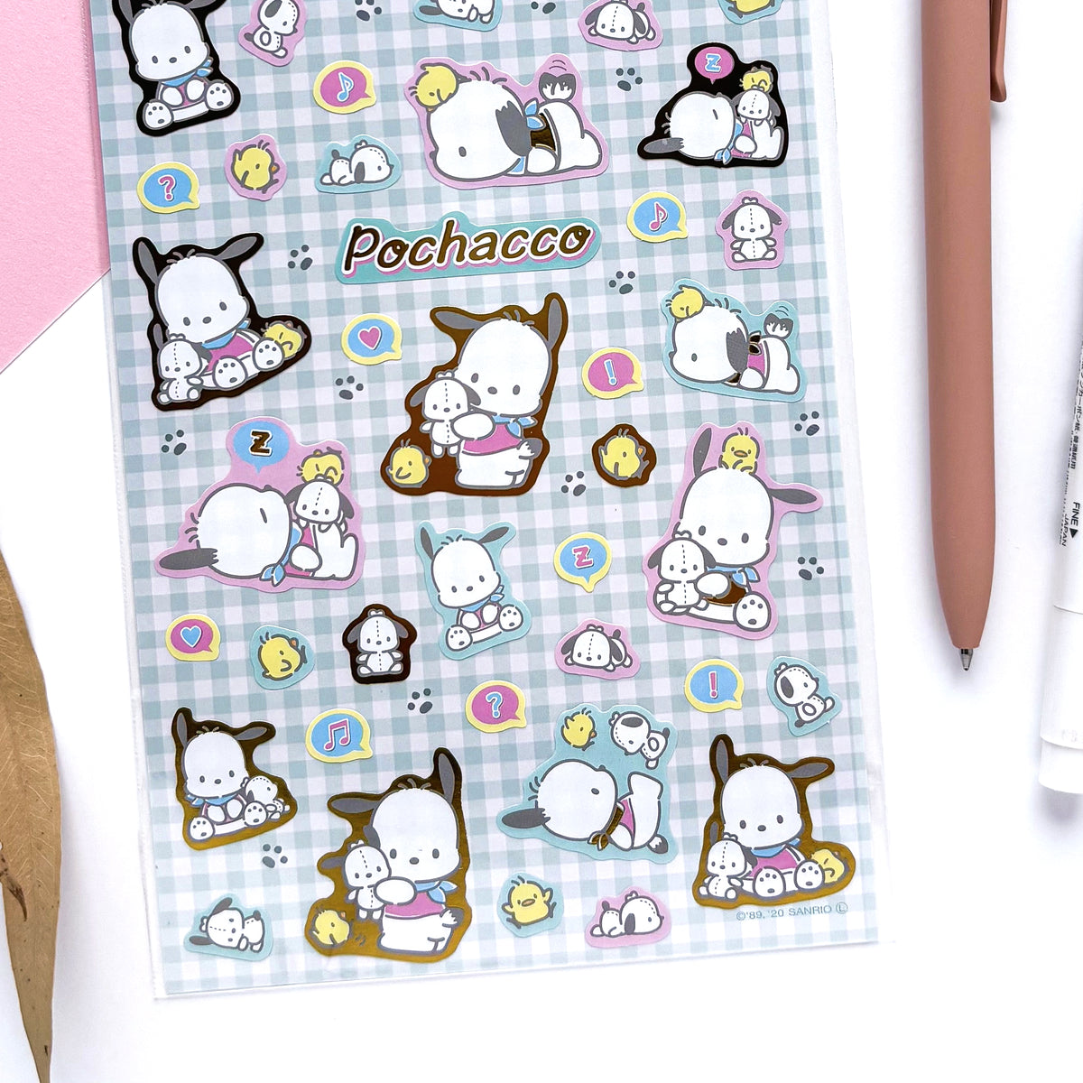 Pochacco Shiny Stickers