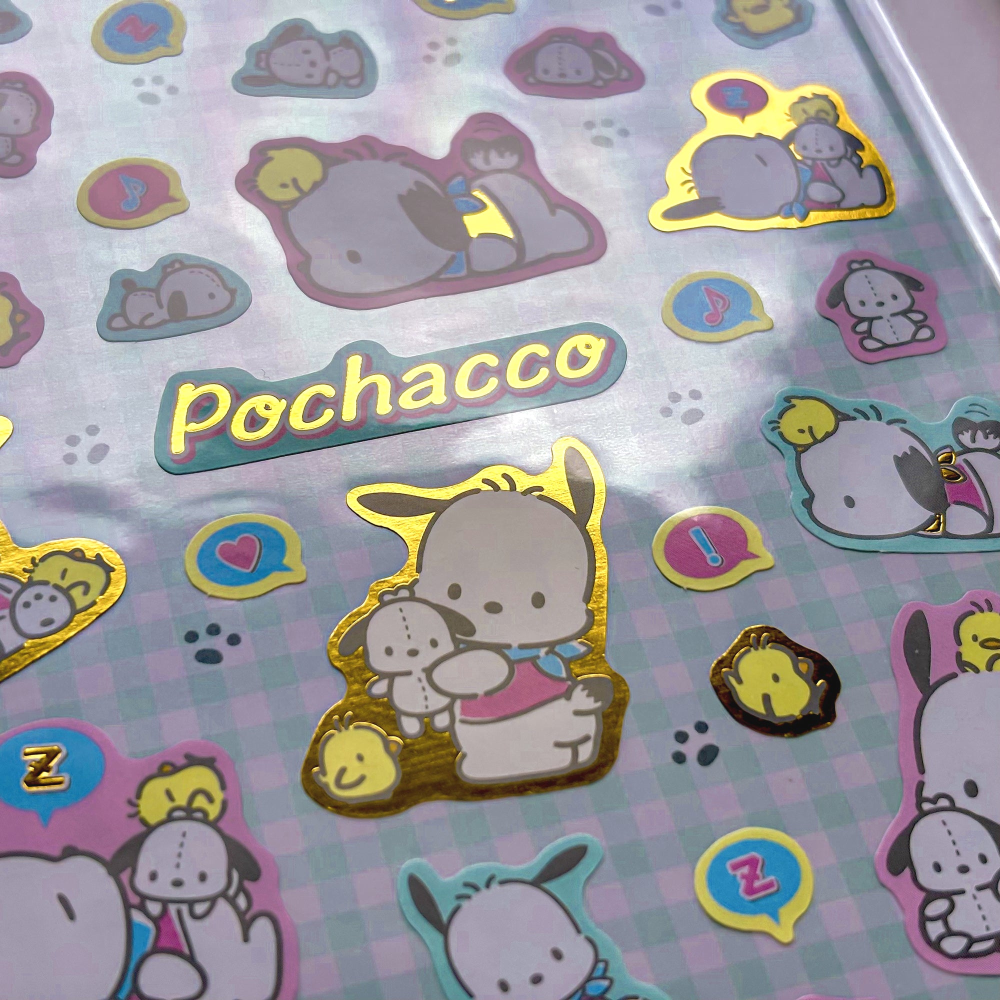 Pochacco Shiny Stickers
