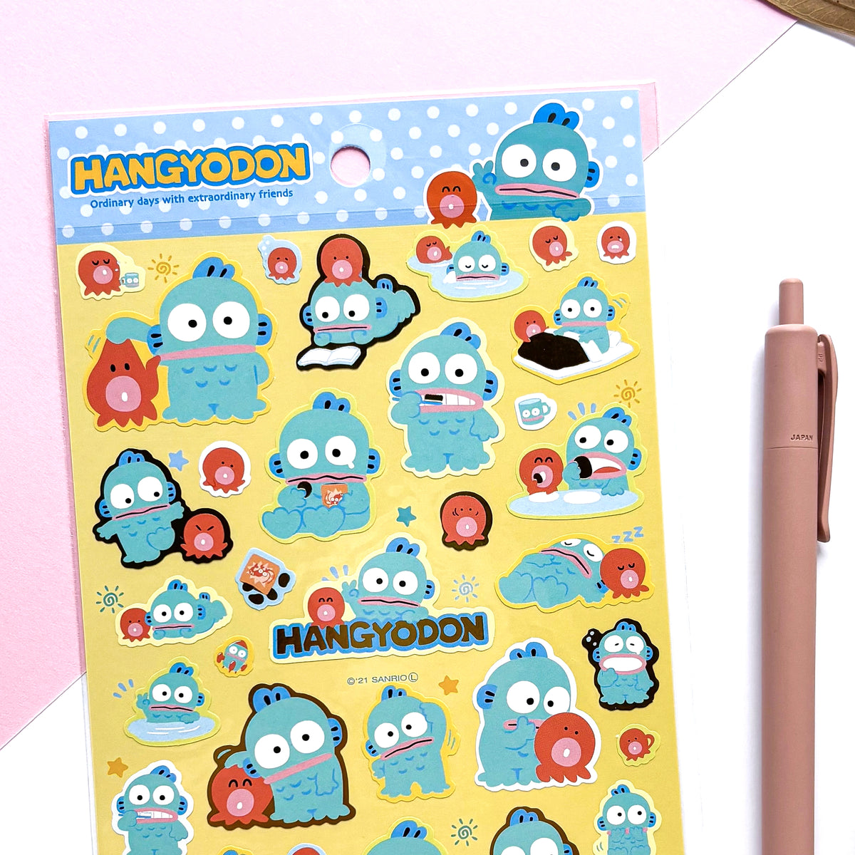 Hangyodon Shiny Stickers