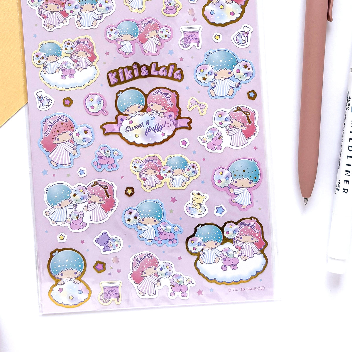 Little Twin Stars Shiny Stickers