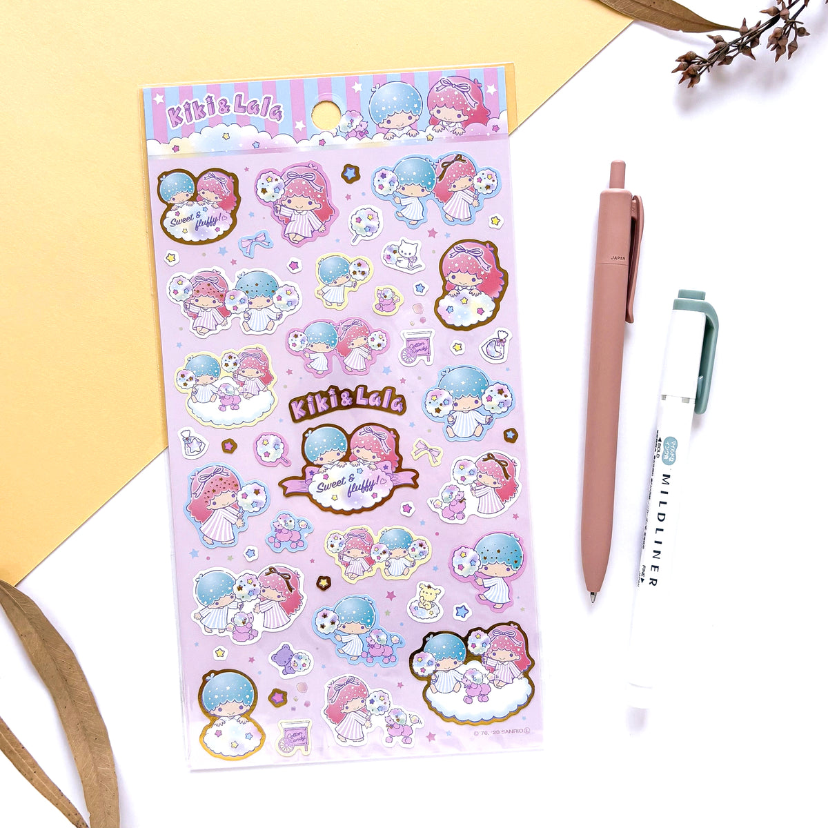 Little Twin Stars Shiny Stickers