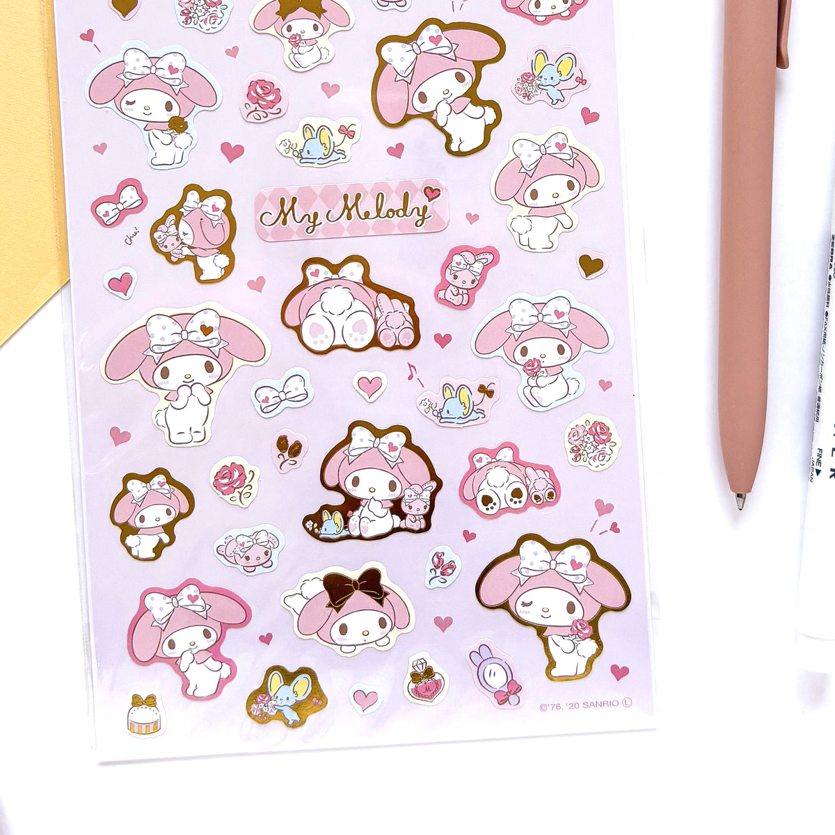 My Melody Shiny Stickers