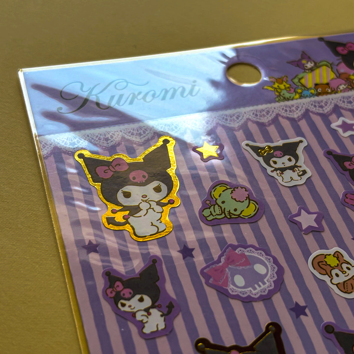 Kuromi Shiny Stickers