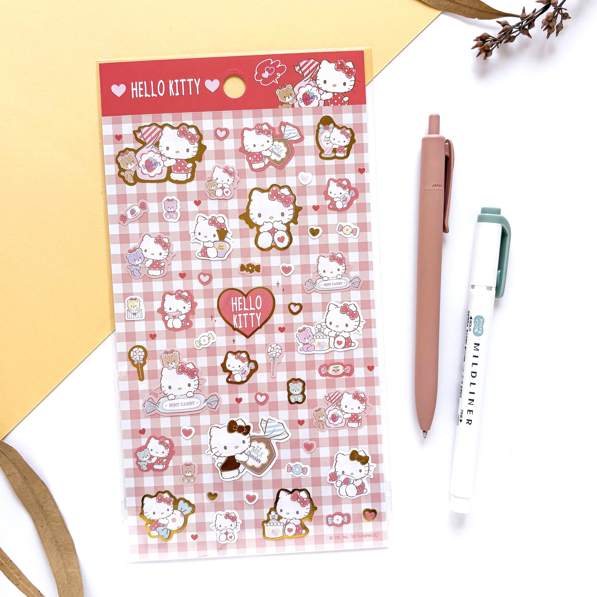 Hello Kitty Shiny Stickers