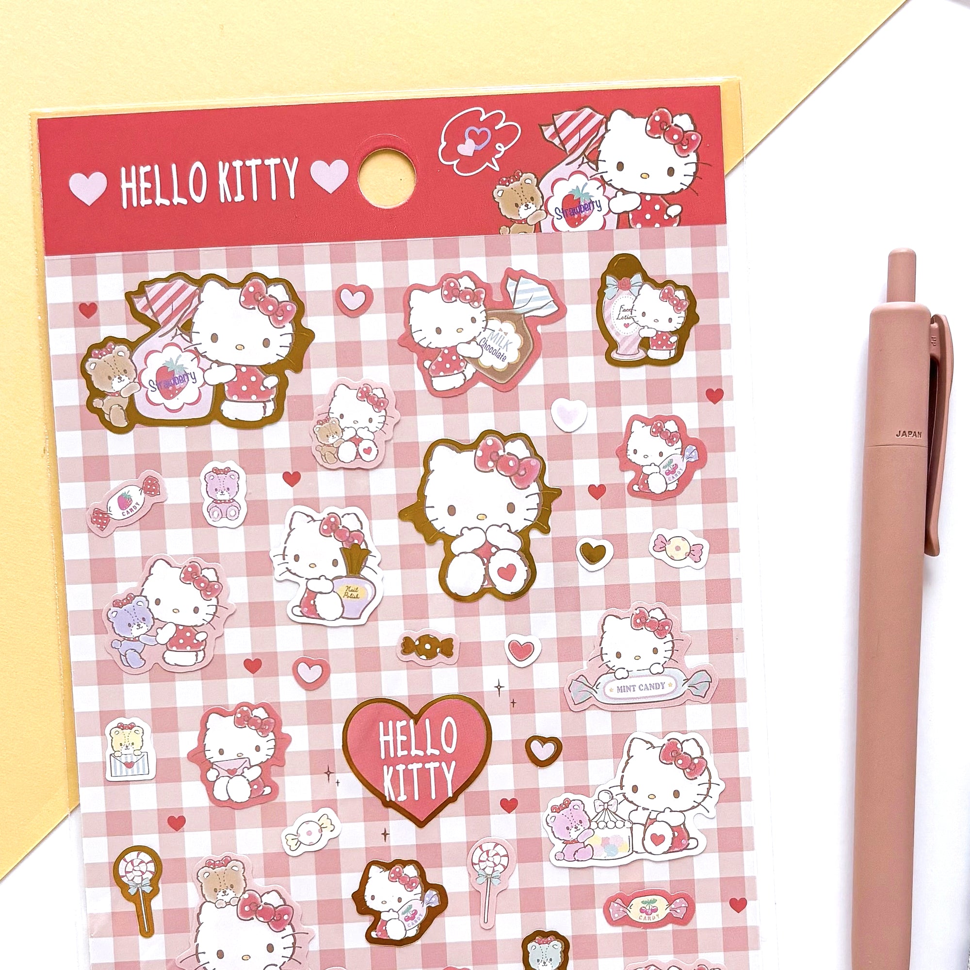 Hello Kitty Shiny Stickers
