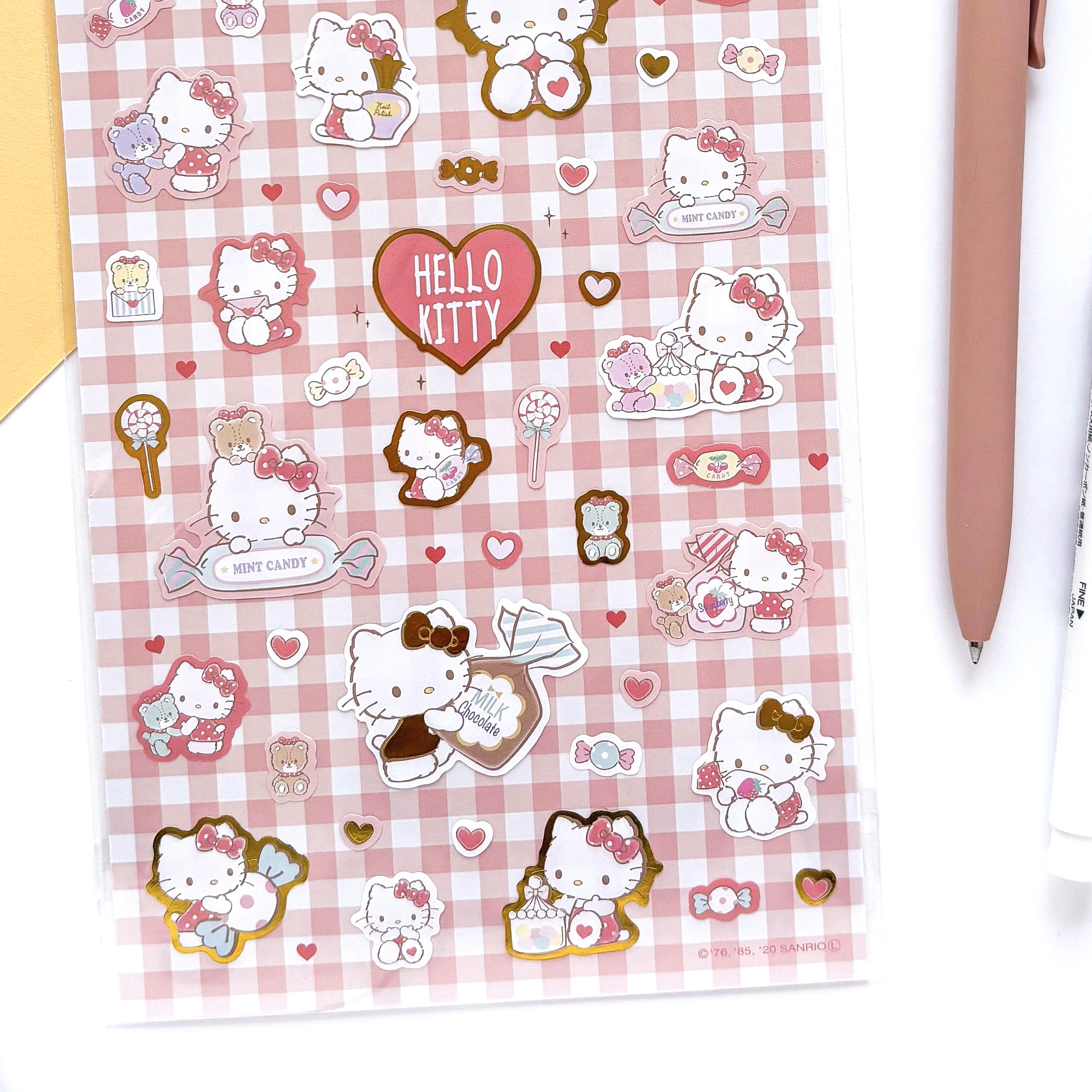 Hello Kitty Shiny Stickers