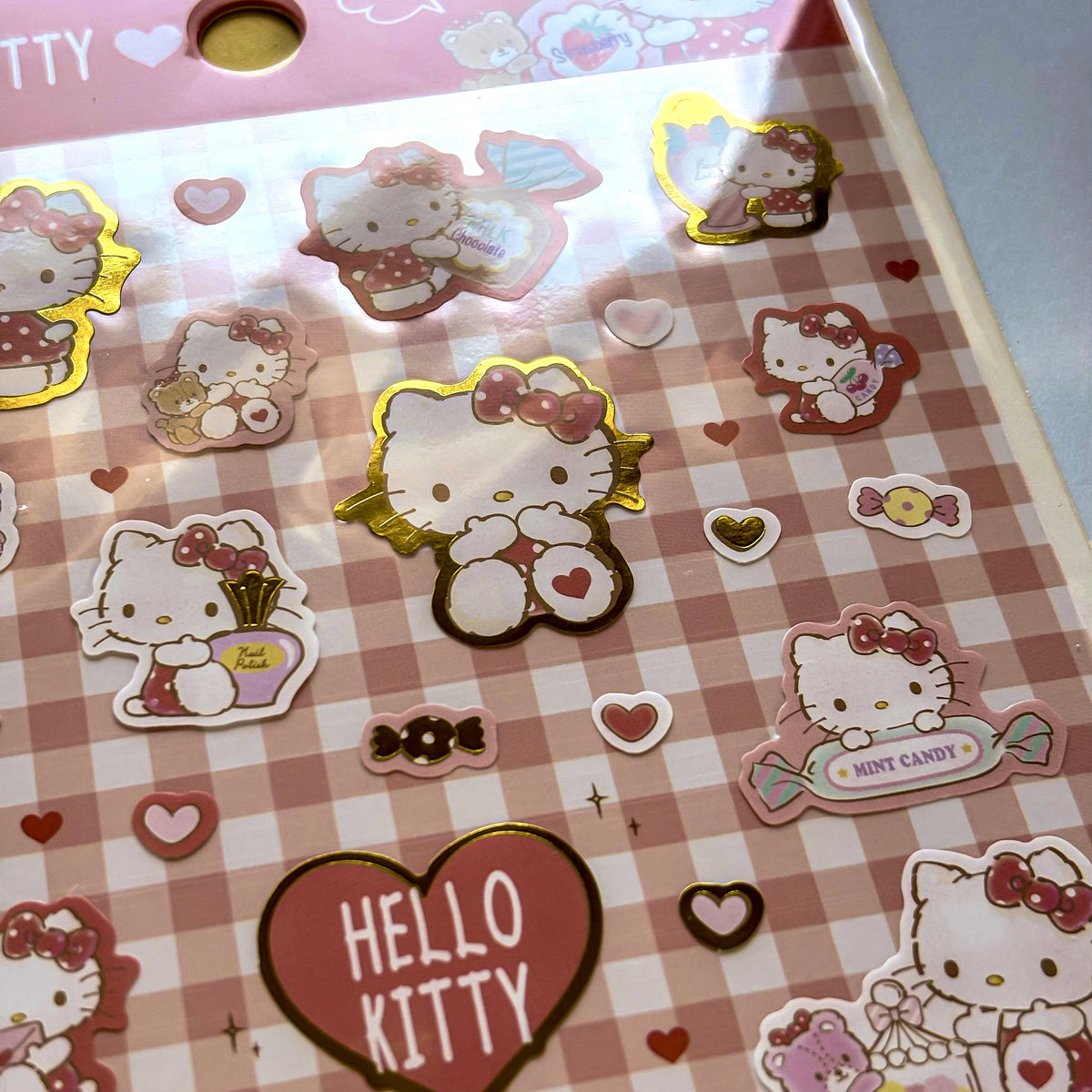 Hello Kitty Shiny Stickers