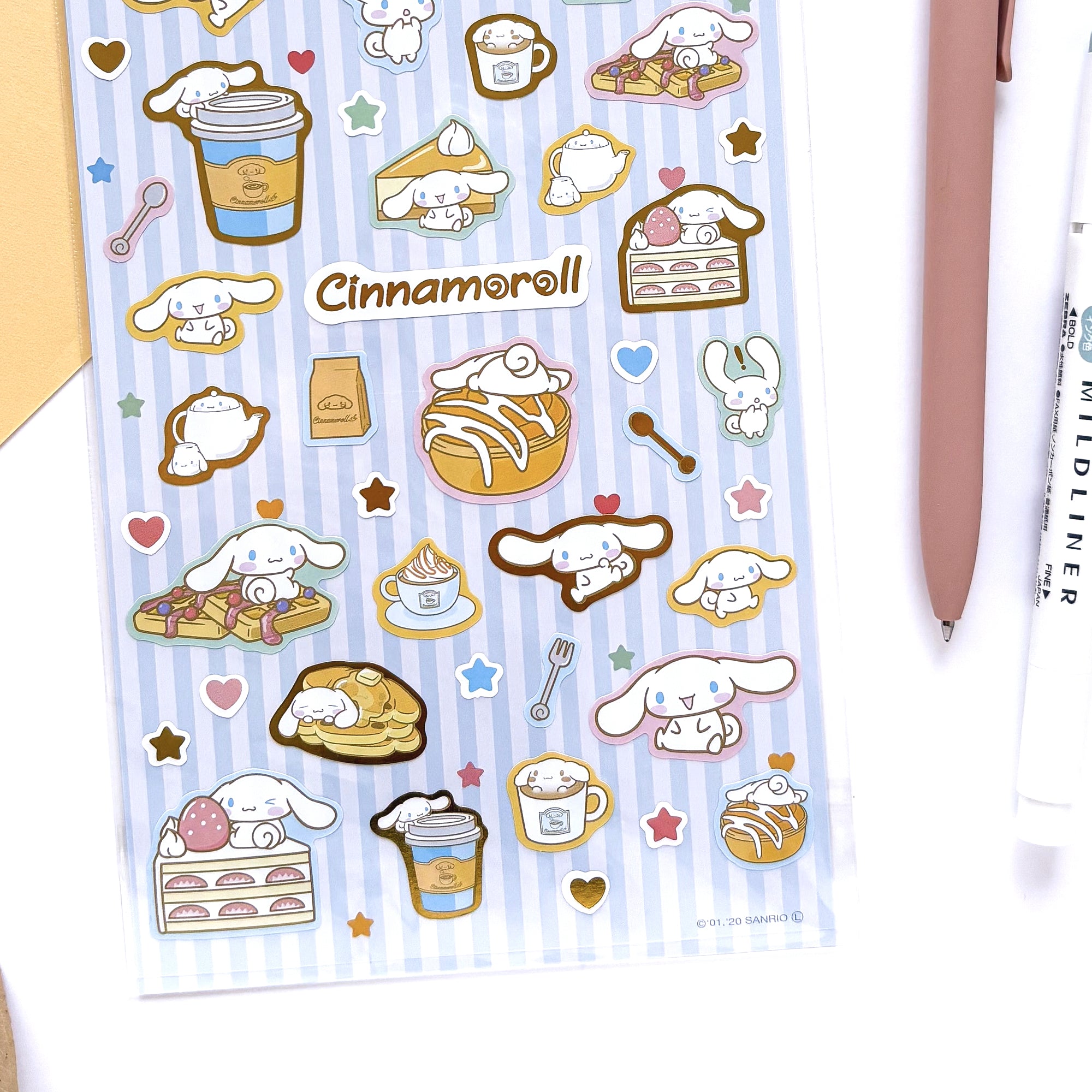Cinamoroll Shiny Stickers