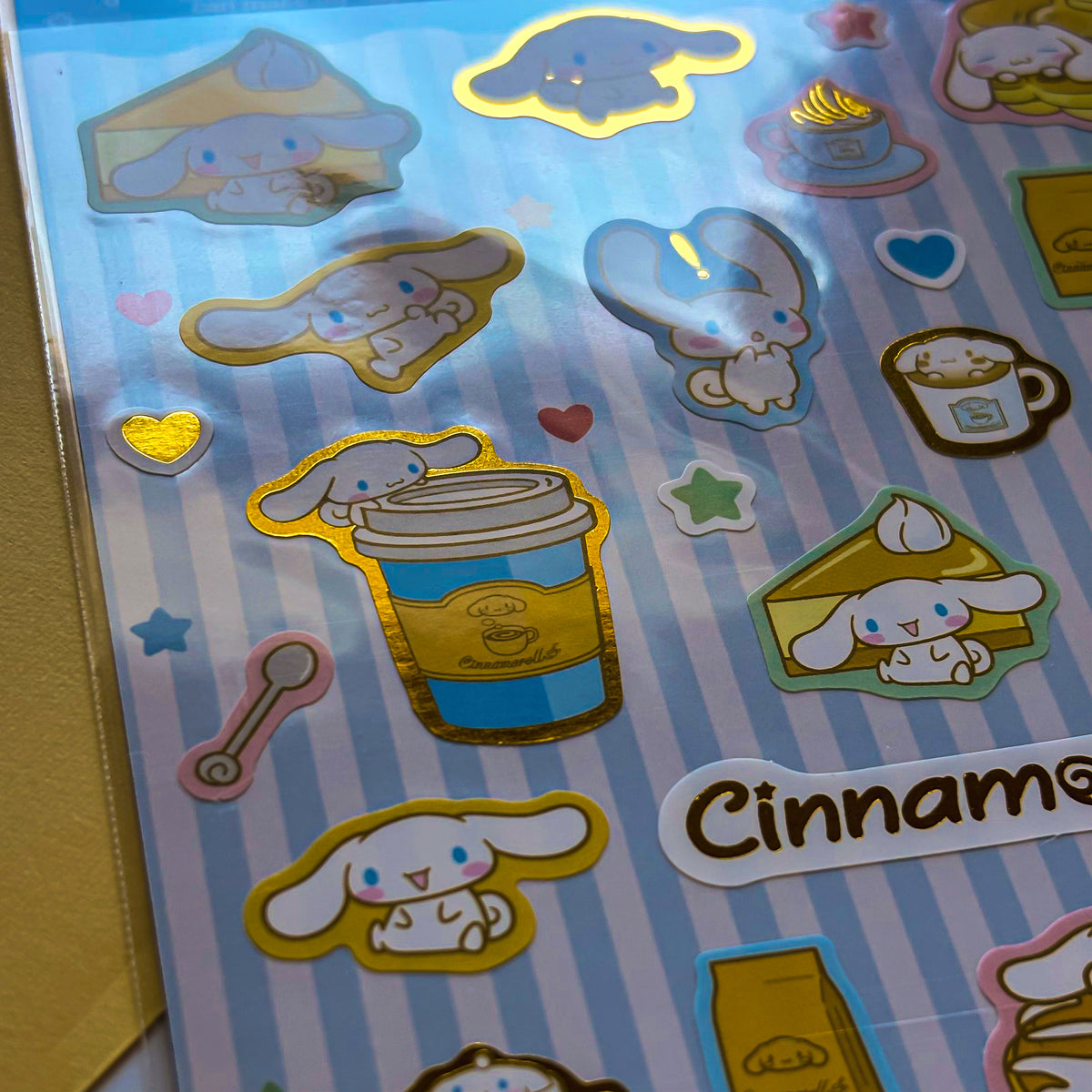 Cinamoroll Shiny Stickers