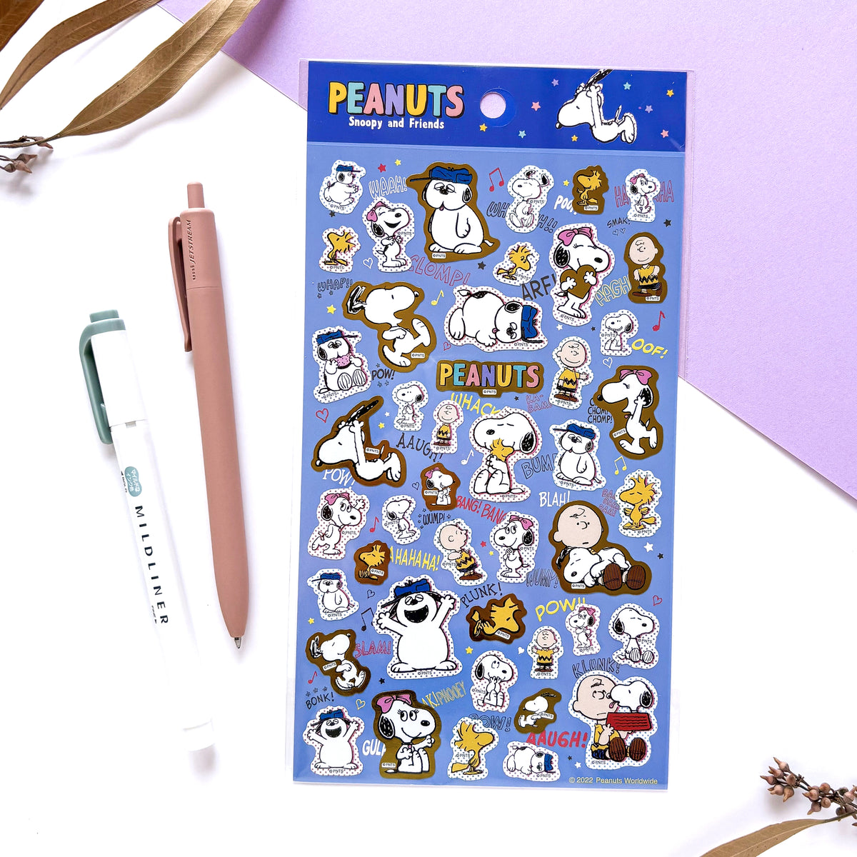 Snoopy Shiny Stickers