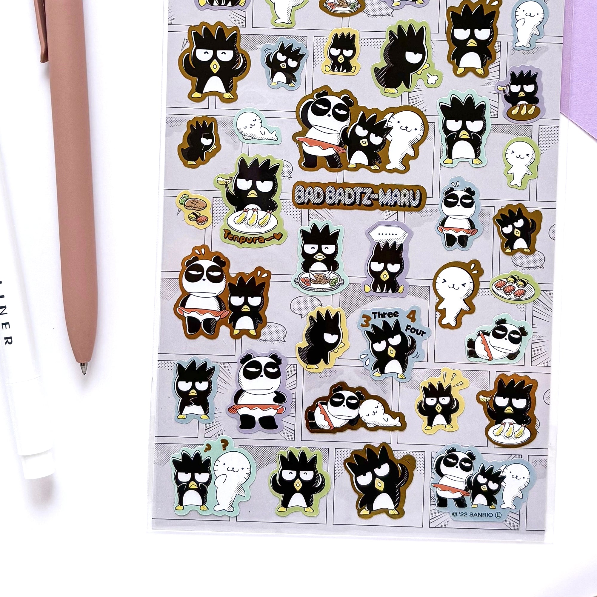 Bad Badtz-Maru Shiny Stickers