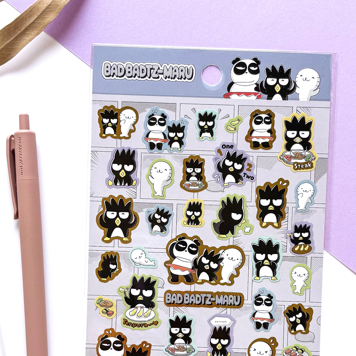 Bad Badtz-Maru Shiny Stickers