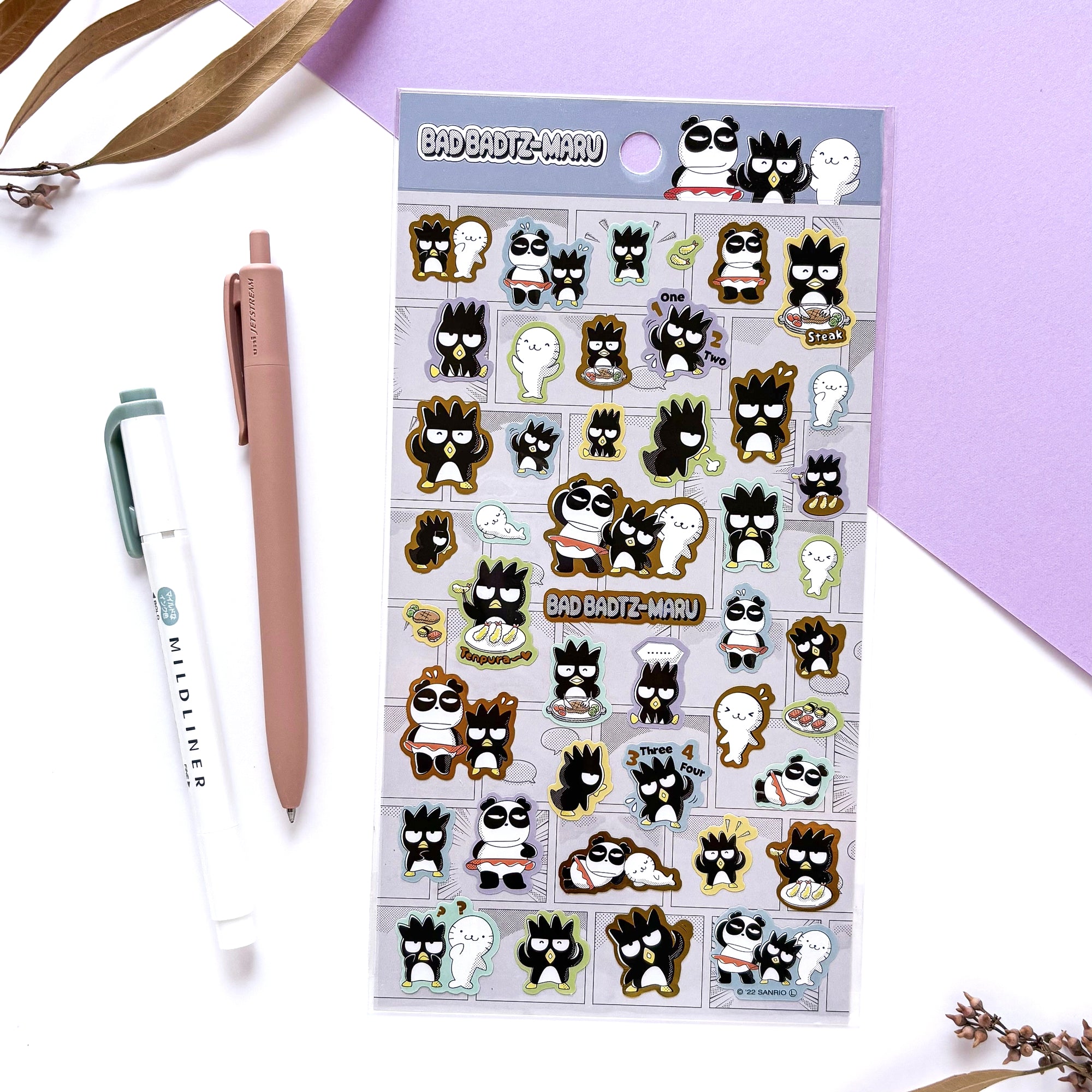 Bad Badtz-Maru Shiny Stickers