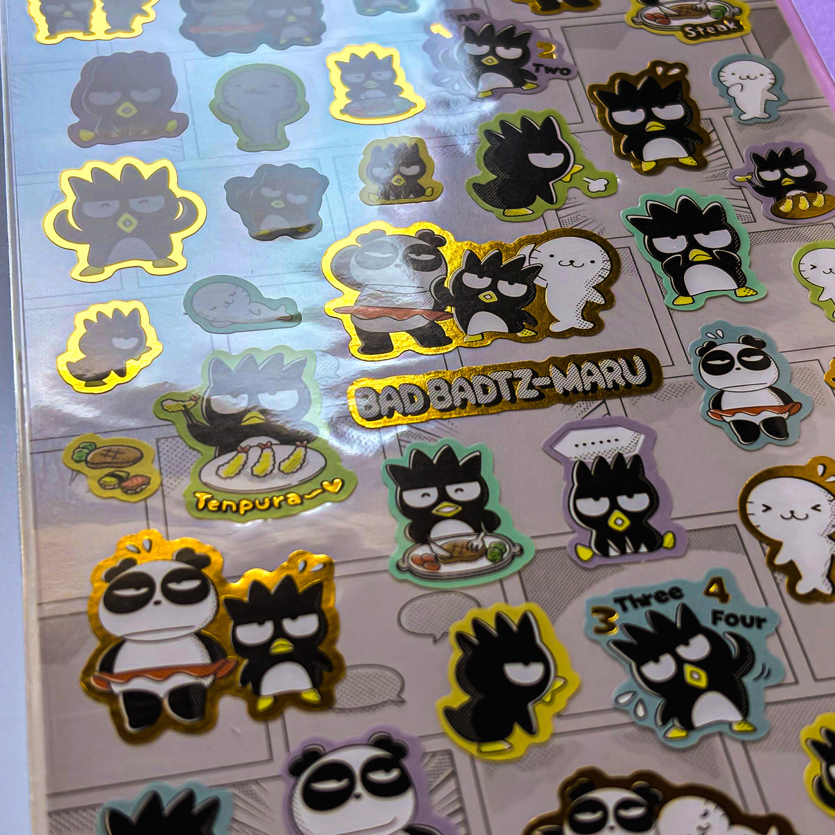 Bad Badtz-Maru Shiny Stickers