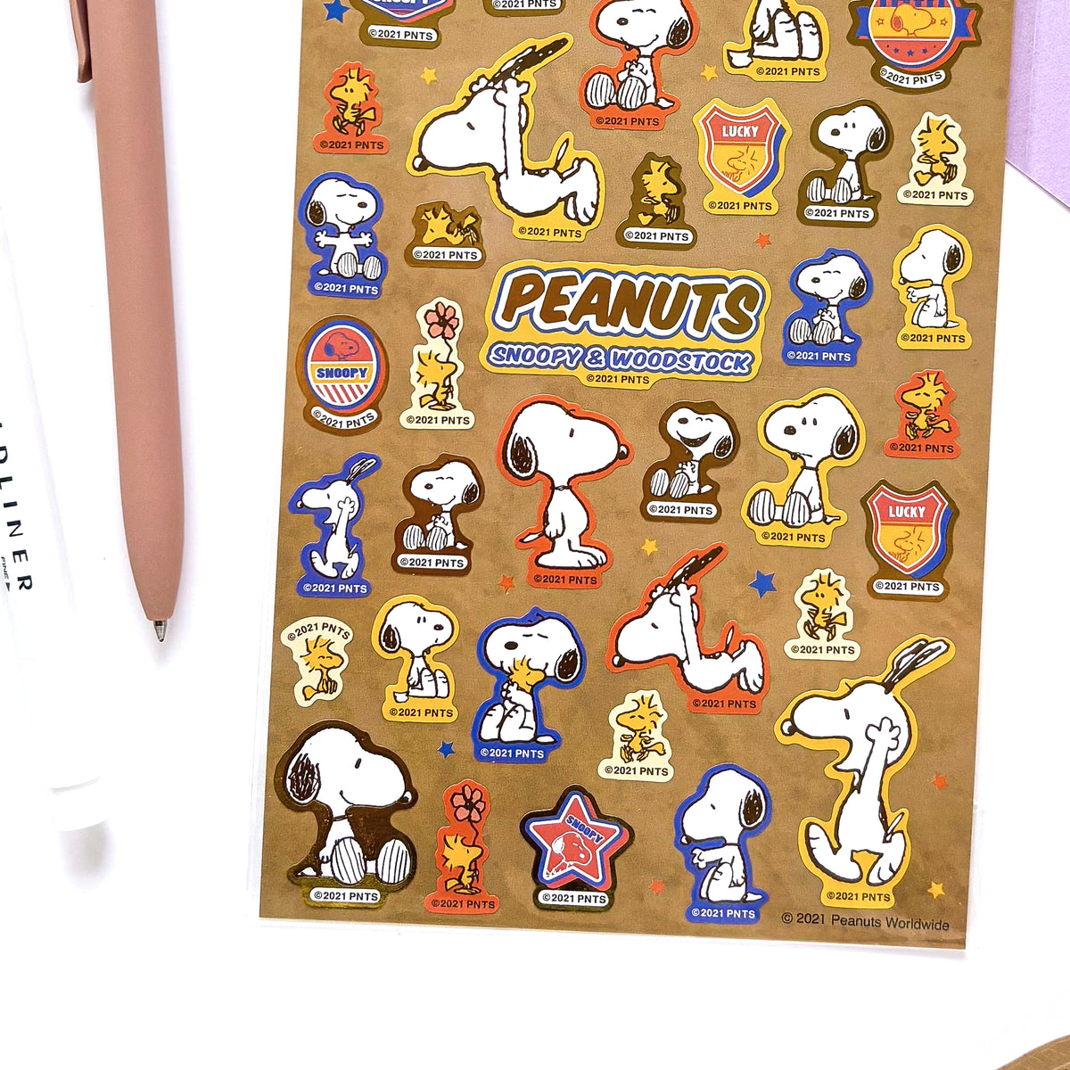 Snoopy Shiny Stickers