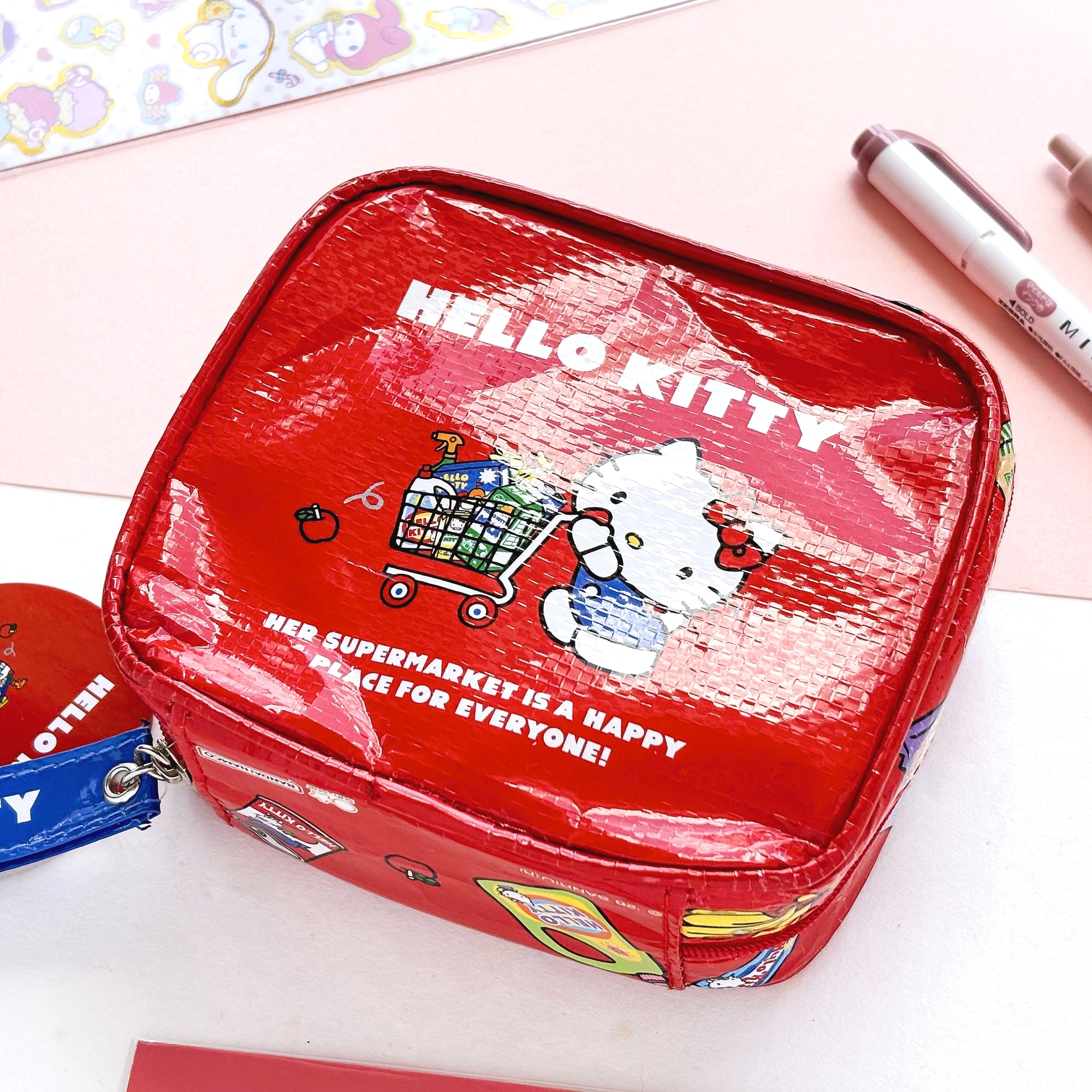[Limited Edition] Square Pouch - Hello Kitty