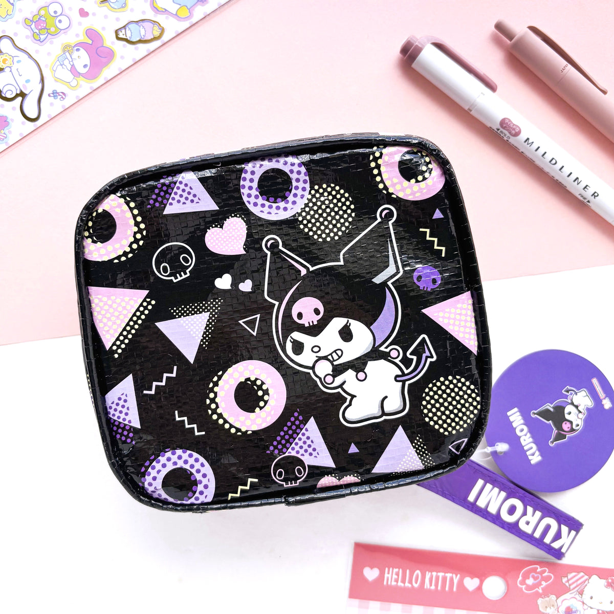 [Limited Edition] Square Pouch - Kuromi