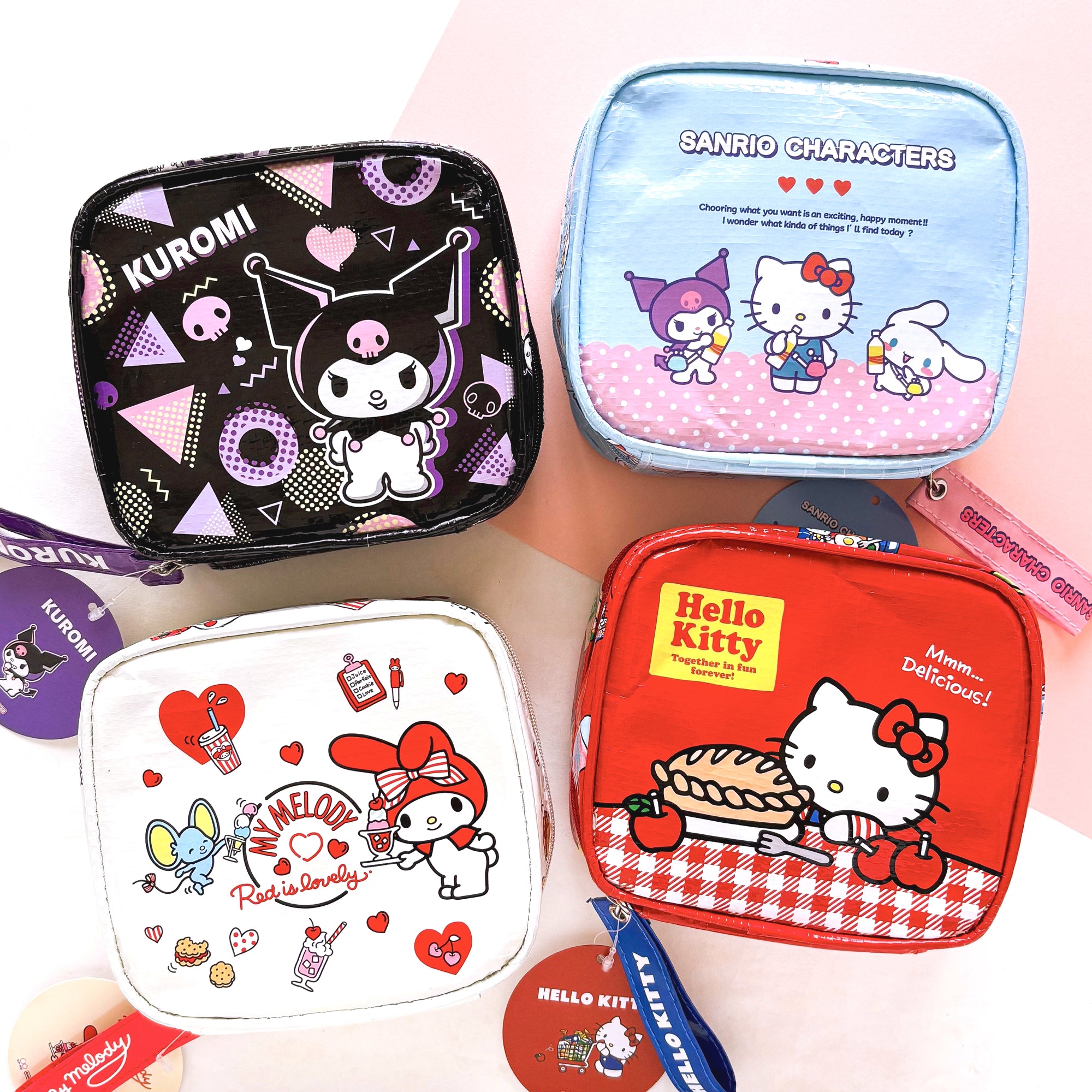 [Limited Edition] Square Pouch - Hello Kitty