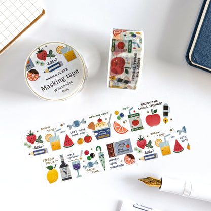 eric / Washi Tape - Fruits
