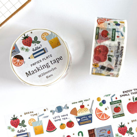 eric / Washi Tape - Fruits
