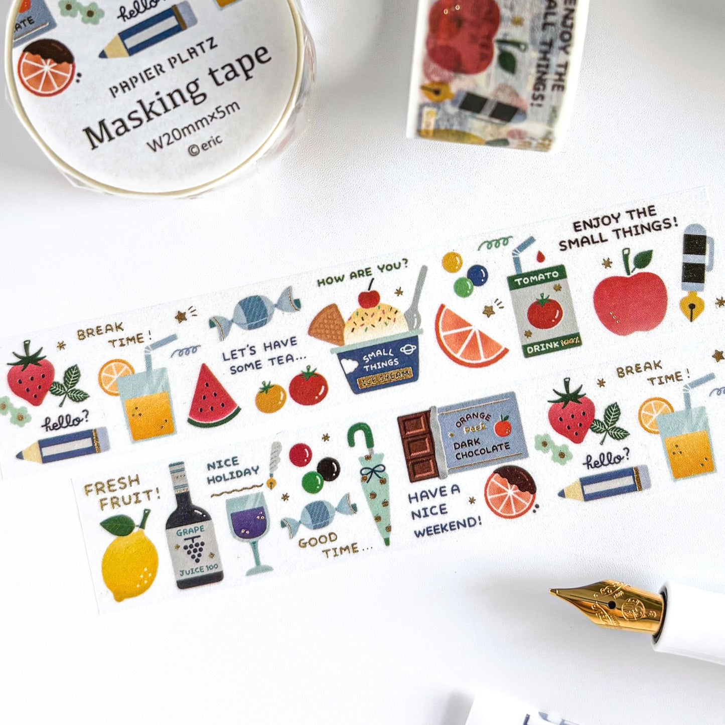 eric / Washi Tape - Fruits