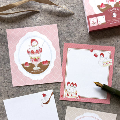 [Limited Edition] Tocorocomugi / Memo Pad - Strawberry