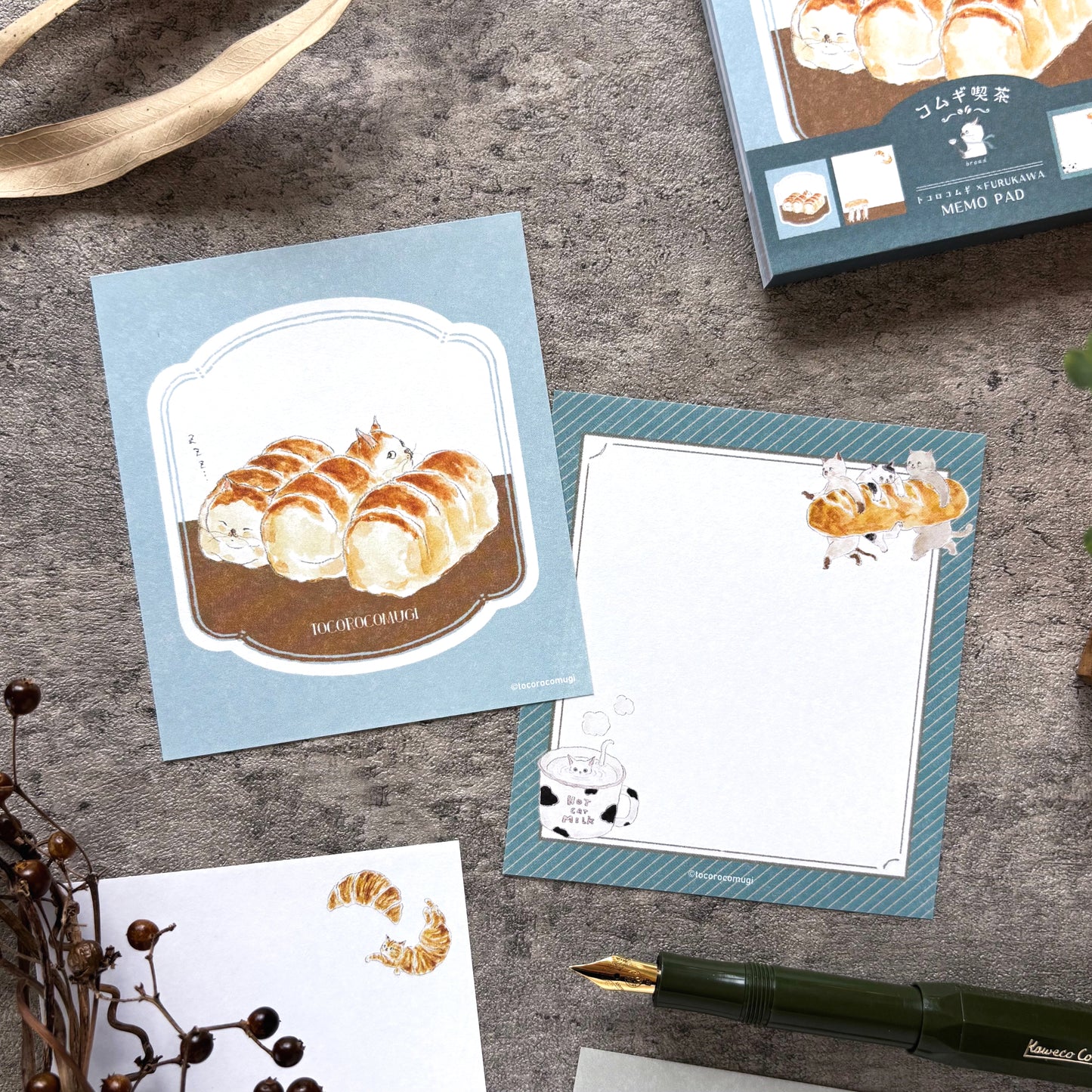 [Limited Edition] Tocorocomugi / Memo Pad - Bread